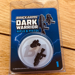 Rifle & Pistol, Dark Warrior Pack - BrickArms