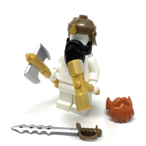 Weaponsmith - Dwarf Warrior Minifig Pack - BrickForge