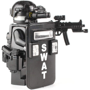 SWAT Police Officer Pointman - Custom LEGO Military Minifigure