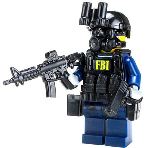 FBI/SWAT CIRG Critical Response Officer - Custom LEGO Military Minifig