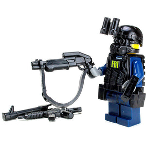 FBI/SWAT CIRG Critical Response Officer - Custom LEGO Military Minifig