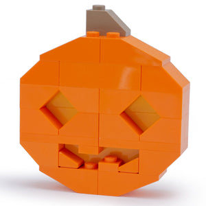 Halloween Jack-O'-Lantern B3 Customs Set made using LEGO parts