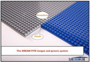 Dinosaur Volcanic Plateau SLAB Lite Baseplate - 12" x 12"