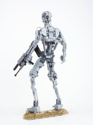 Terminator T-800 - Custom MOC made using LEGO bricks