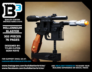 Instructions for Custom LEGO Millennium Blaster