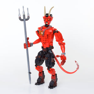 Instructions for Custom LEGO Red Devil