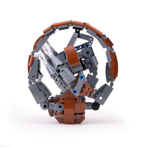 Star Wars Droideka MOC made with real LEGO bricks