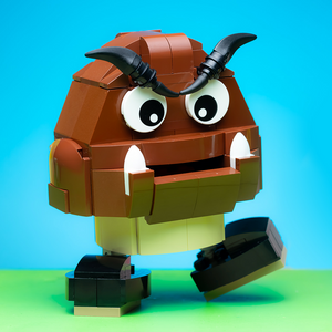 Instructions, Parts List for Custom LEGO Nintendo Goomba