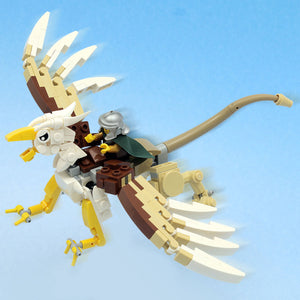 Instructions for Custom LEGO Harry Potter Buckbeak/ Hypogriff / Griffin