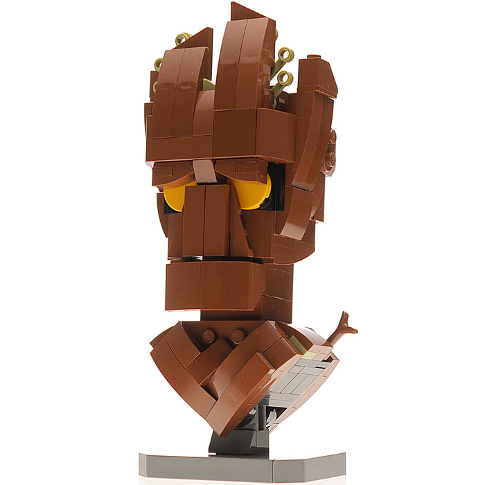 Instructions for Custom LEGO Groot Bust