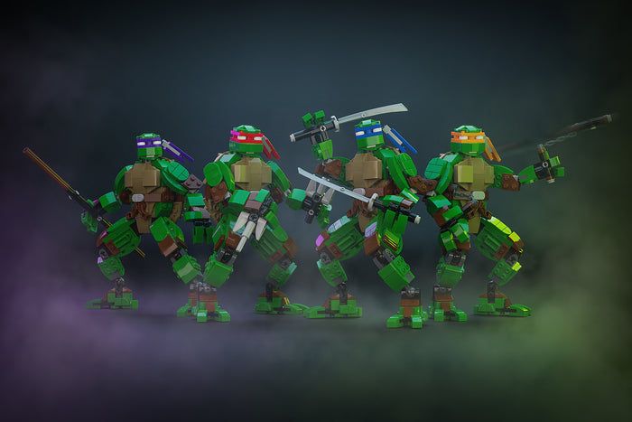 Instructions for Custom LEGO Teenage Mutant Ninja Turtles