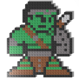 Instructions for Hulk Ragnarok Mosaic Parts List, Instruction Diagram and Stud.io File