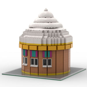 Instructions for Custom LEGO Ice Cream Shop