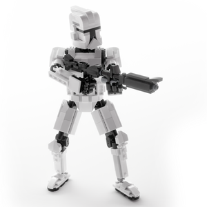 Instructions for Custom LEGO Star Wars Phase 1 Clone Trooper