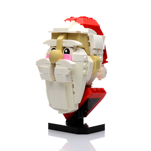 Instructions for Custom LEGO Santa Claus Bust