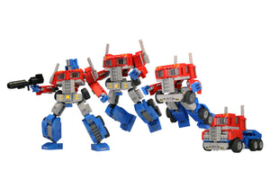 Optimus Prime (Really Transforms!) MOC made from LEGO bricks