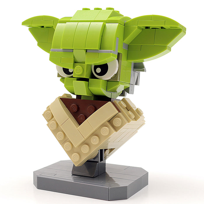 Instructions for Custom LEGO Star Wars Yoda Bust