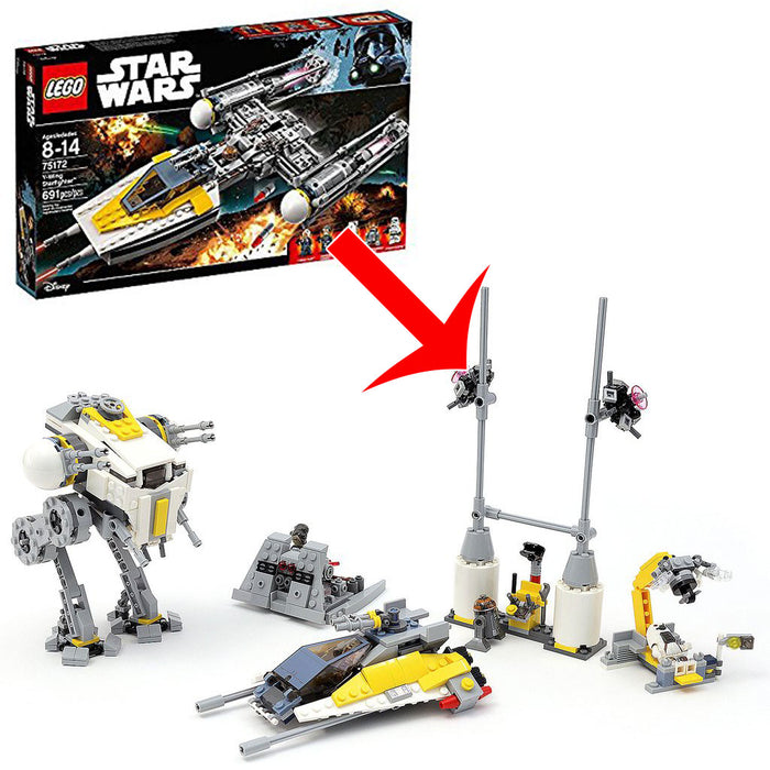 Instructions for Alternate Build: Y-Wing Starfighter Set 75172 Instructions