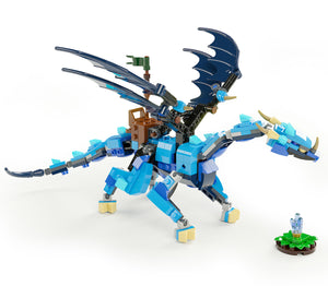 Instructions for Custom LEGO Dragon Bevyr the Swift