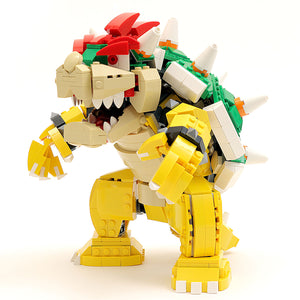 Instructions/Parts List for Custom LEGO Nintendo Bowser Figure