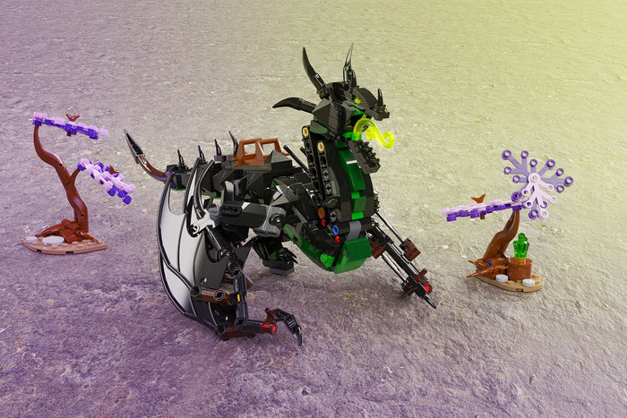 Instructions for Custom LEGO Dragon Uldrak the Cruel